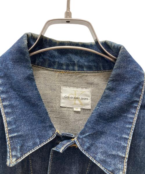Calvin Klein Jeans（カルバンクラインジーンズ）Calvin Klein Jeans (カルバンクラインジーンズ) デニムジャケット インディゴ サイズ:Mの古着・服飾アイテム