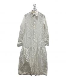 TODAYFUL（トゥデイフル）の古着「シャツワンピース」｜ホワイト