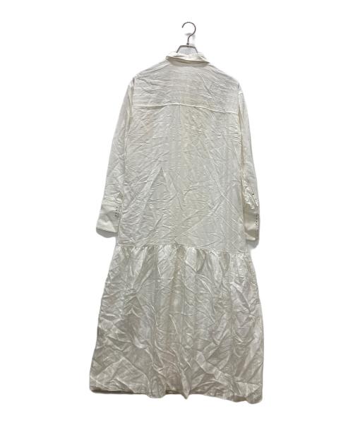 TODAYFUL（トゥデイフル）TODAYFUL (トゥデイフル) シャツワンピース ホワイト サイズ:38の古着・服飾アイテム