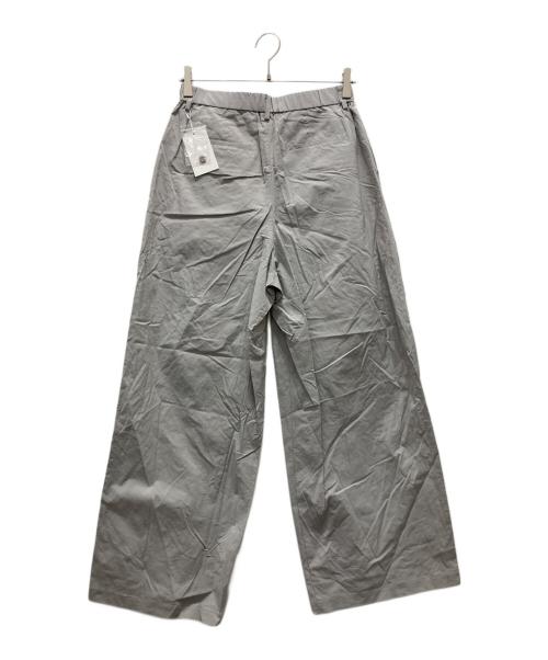 BEAUTY&YOUTH（ビューティーアンドユース）BEAUTY&YOUTH (ビューティーアンドユース) コットンナイロン ワイドタックパンツ グレー サイズ:L 未使用品の古着・服飾アイテム