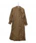 TODAYFUL（トゥデイフル）の古着「Woollinen Asymmetry Dress」｜ブラウン