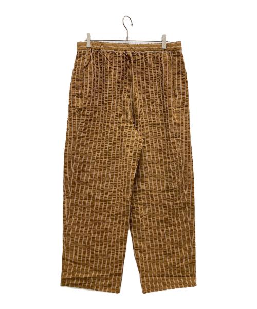 anuke（アンヌーク）anuke (アンヌーク) イージーパンツ ブラウン サイズ:38 未使用品の古着・服飾アイテム