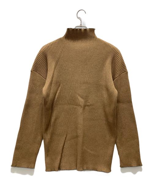 TODAYFUL（トゥデイフル）TODAYFUL (トゥデイフル) Middlegauge Piping Knit ブラウン サイズ:Fの古着・服飾アイテム