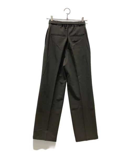 UNITED TOKYO（ユナイテッドトーキョー）UNITED TOKYO (ユナイテッドトーキョー) タックストレートセンタープレスパンツ ブラウン サイズ:1の古着・服飾アイテム