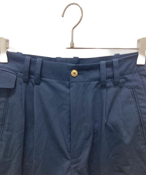 foufou（フーフー ザドレス）foufou (フーフー ザドレス) classic half pants ネイビーの古着・服飾アイテム