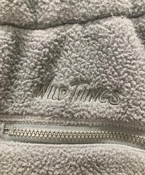 WHITE MOUNTAINEERING（ホワイトマウンテ二アニング）WHITE MOUNTAINEERING (ホワイトマウンテ二アニング) WILD THINGS (ワイルドシングス) BOA FLEECE PANTS グレー サイズ:Sの古着・服飾アイテム