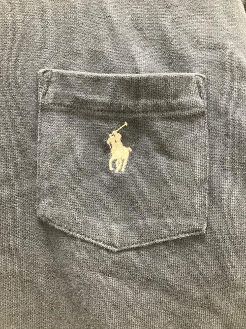 POLO RALPH LAUREN（ポロ・ラルフローレン）POLO RALPH LAUREN (ポロ・ラルフローレン) ポケットカットソー ネイビー サイズ:Mの古着・服飾アイテム