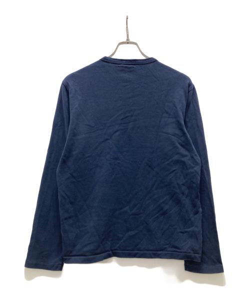 POLO RALPH LAUREN（ポロ・ラルフローレン）POLO RALPH LAUREN (ポロ・ラルフローレン) ポケットカットソー ネイビー サイズ:Mの古着・服飾アイテム