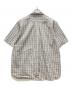 DANTON (ダントン) チェックシャツ グレー サイズ:38：5000円