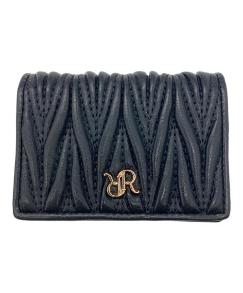 RANDA（ランダ）RANDA (ランダ) キルティングデザインカードケース ブラックの古着・服飾アイテム
