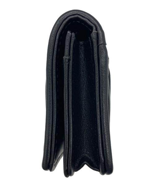 RANDA（ランダ）RANDA (ランダ) キルティングデザインカードケース ブラックの古着・服飾アイテム