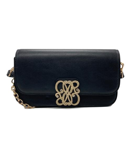 RANDA（ランダ）RANDA (ランダ) モノグラムビジューマルチWAYレクタングルバッグ ブラックの古着・服飾アイテム