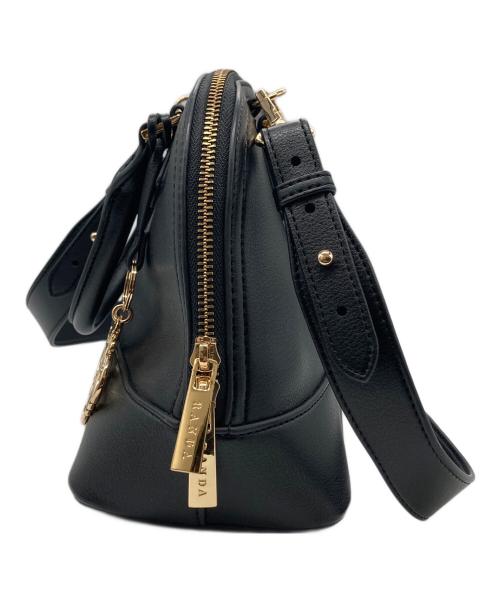 RANDA（ランダ）RANDA (ランダ) ラウンド2WAYショルダーバッグ ブラックの古着・服飾アイテム