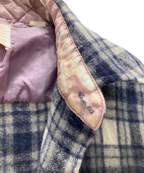 Sears（シアーズ）Sears (シアーズ) KINGS ROAD (キングスロード) 70’s チェックネルシャツ ネイビー サイズ:Lの古着・服飾アイテム