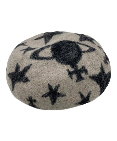 Vivienne Westwood（ヴィヴィアンウエストウッド）Vivienne Westwood (ヴィヴィアンウエストウッド) ORBS AND STARS バスクベレー ベージュ サイズ:M~Sの古着・服飾アイテム