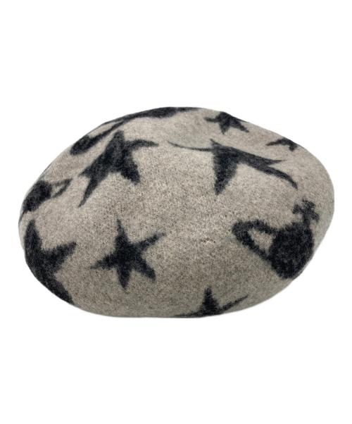 Vivienne Westwood（ヴィヴィアンウエストウッド）Vivienne Westwood (ヴィヴィアンウエストウッド) ORBS AND STARS バスクベレー ベージュ サイズ:M~Sの古着・服飾アイテム