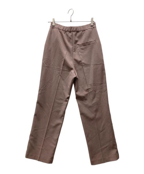 eimee law（エイミーロウ）eimee law (エイミーロウ) サイドラインスラックス ベージュ サイズ:38の古着・服飾アイテム