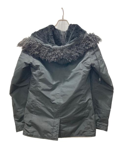 THE NORTH FACE（ザ ノース フェイス）THE NORTH FACE eYe COMME des GARCONS JUNYAWATANABE MAN (アイ コム デ ギャルソン ジュンヤ ワタナベ マン) 06AW ファー付中綿ジャケット ブラック サイズ:SSの古着・服飾アイテム