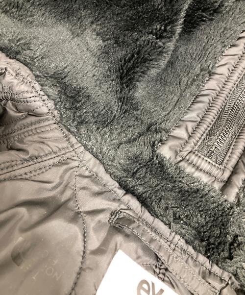 THE NORTH FACE（ザ ノース フェイス）THE NORTH FACE eYe COMME des GARCONS JUNYAWATANABE MAN (アイ コム デ ギャルソン ジュンヤ ワタナベ マン) 06AW ファー付中綿ジャケット ブラック サイズ:SSの古着・服飾アイテム