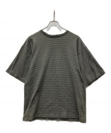 KAPTAIN SUNSHINE（キャプテンサンシャイン）の古着「Hard Twisted Border Jersey」｜カーキ