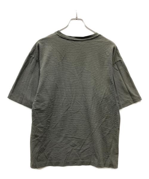 KAPTAIN SUNSHINE（キャプテンサンシャイン）KAPTAIN SUNSHINE (キャプテンサンシャイン) Hard Twisted Border Jersey カーキ サイズ:42の古着・服飾アイテム