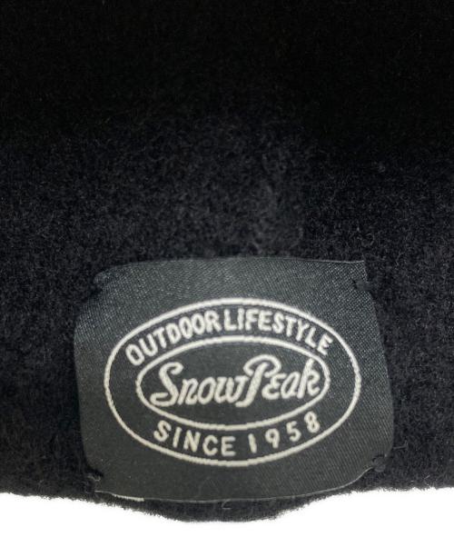 Snow peak（スノーピーク）Snow peak (スノーピーク) Knit Flight Cap ブラックの古着・服飾アイテム