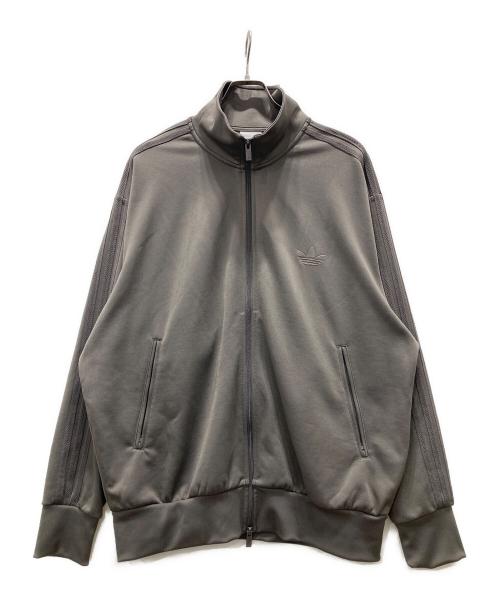 adidas（アディダス）adidas (アディダス) トラックジャケット グレー サイズ:２XLの古着・服飾アイテム