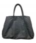 PRADA (プラダ) リボンハンドバッグ ブラック：20000円