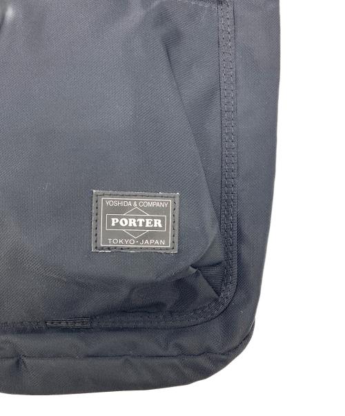 PORTER（ポーター）PORTER (ポーター) コンパートショルダーバッグ ブラックの古着・服飾アイテム