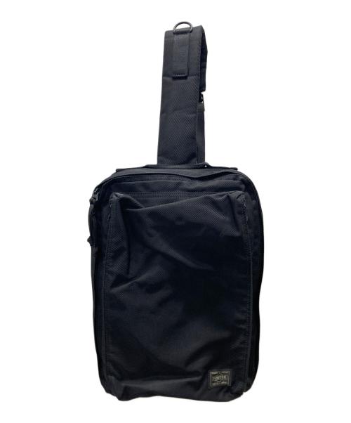 PORTER（ポーター）PORTER (ポーター) UNIT SLING SHOULDER BAG ブラックの古着・服飾アイテム