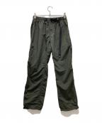 GRAMICCI×LOWERCASEグラミチ×ロウワーケース）の古着「クライミングパンツ」｜オリーブ