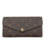 LOUIS VUITTONルイ ヴィトン）の古着「ポルフォトイユ・サラ」｜ブラウン