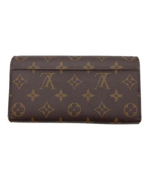 LOUIS VUITTON（ルイ ヴィトン）LOUIS VUITTON (ルイ ヴィトン) ポルフォトイユ・サラ ブラウンの古着・服飾アイテム