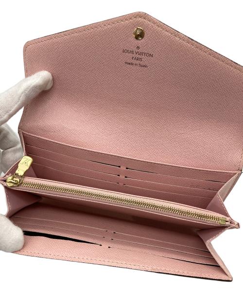 LOUIS VUITTON（ルイ ヴィトン）LOUIS VUITTON (ルイ ヴィトン) ポルフォトイユ・サラ ブラウンの古着・服飾アイテム
