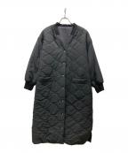 Re.Verofonnaヴェロフォンナ）の古着「リバーシブルキルティングボアコート」｜ブラック