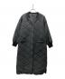 Re.Verofonna（ヴェロフォンナ）の古着「リバーシブルキルティングボアコート」｜ブラック
