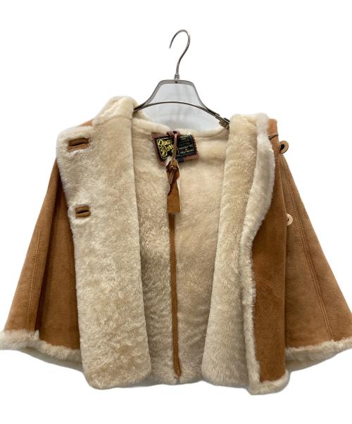 OWEN BARRY（オーエンバリー）OWEN BARRY (オーエンバリー) 英国製ケープジャケット ブラウン サイズ:36の古着・服飾アイテム