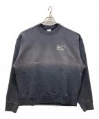NIKE×stussyナイキ×ステューシー）の古着「ロゴ刺繍スウェット」｜ブラック