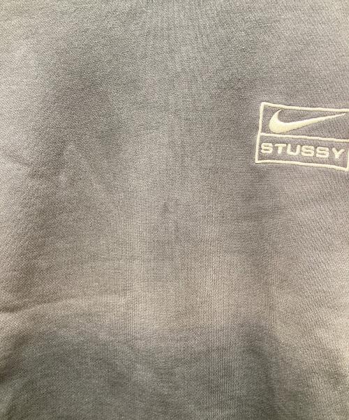 NIKE（ナイキ）NIKE (ナイキ) stussy (ステューシー) ロゴ刺繍スウェット ブラック サイズ:Mの古着・服飾アイテム