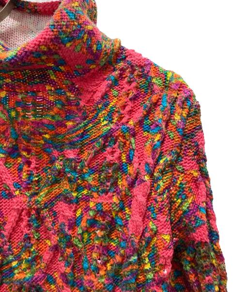 COMME des GARCONS HOMME PLUS（コムデギャルソンオムプリュス）COMME des GARCONS HOMME PLUS (コムデギャルソンオムプリュス) サイケ期 01AW ミックスニット マルチカラー サイズ:表記無しの古着・服飾アイテム