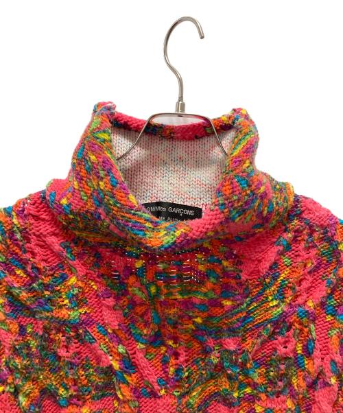 COMME des GARCONS HOMME PLUS（コムデギャルソンオムプリュス）COMME des GARCONS HOMME PLUS (コムデギャルソンオムプリュス) サイケ期 01AW ミックスニット マルチカラー サイズ:表記無しの古着・服飾アイテム