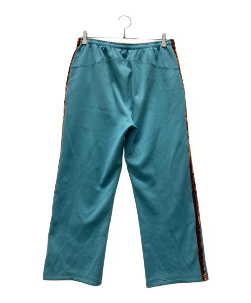 Needles（ニードルズ）Needles (ニードルズ) ベロアサイドライントラックパンツ スカイブルー サイズ:Mの古着・服飾アイテム