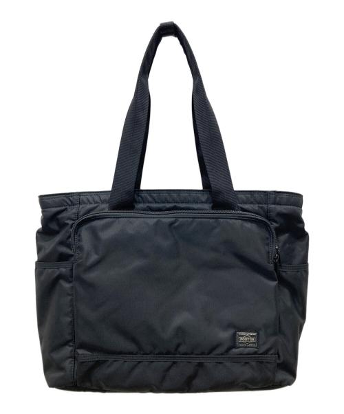 PORTER（ポーター）PORTER (ポーター) FLASH  TOTE BAG/フラッシュトートバッグ ブラックの古着・服飾アイテム