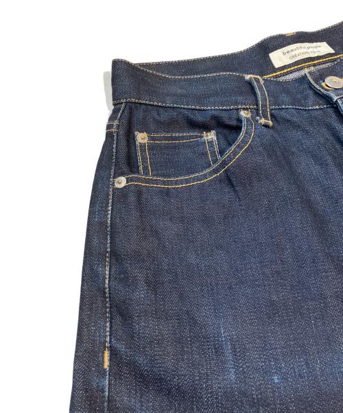 beautiful people（ビューティフルピープル）beautiful people (ビューティフルピープル) デニムパンツ インディゴ サイズ:Mの古着・服飾アイテム