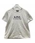 A.P.C.（アーペーセー）の古着「ロゴTシャツ」｜グレー