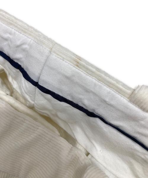 POLO RALPH LAUREN（ポロ・ラルフローレン）POLO RALPH LAUREN (ポロ・ラルフローレン) イタリア製モールスキンスラックス ホワイト サイズ:30の古着・服飾アイテム