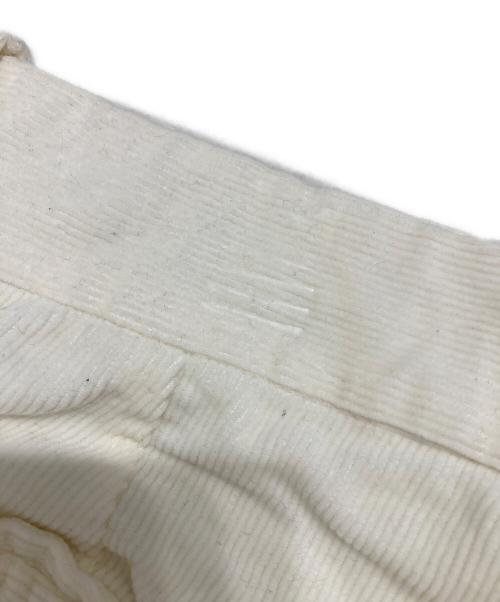 POLO RALPH LAUREN（ポロ・ラルフローレン）POLO RALPH LAUREN (ポロ・ラルフローレン) イタリア製モールスキンスラックス ホワイト サイズ:30の古着・服飾アイテム