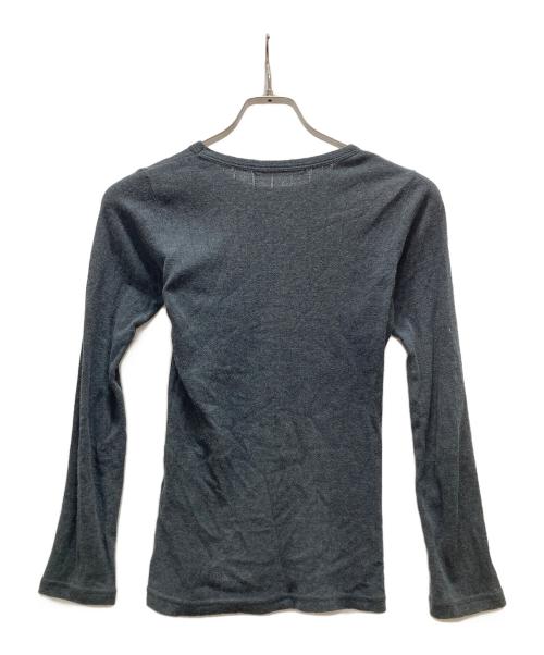 Hysteric Glamour（ヒステリックグラマー）Hysteric Glamour (ヒステリックグラマー) 90's ロゴカットソー グレー サイズ:FREEの古着・服飾アイテム
