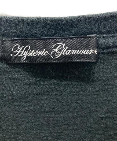 Hysteric Glamour（ヒステリックグラマー）Hysteric Glamour (ヒステリックグラマー) ガールプリントカットソー ブラック サイズ:Fの古着・服飾アイテム