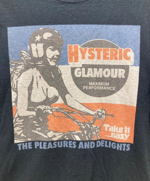 Hysteric Glamour（ヒステリックグラマー）Hysteric Glamour (ヒステリックグラマー) ガールプリントカットソー ブラック サイズ:Fの古着・服飾アイテム
